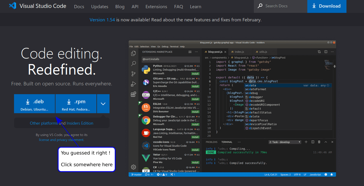 step1 - Download VSCode 